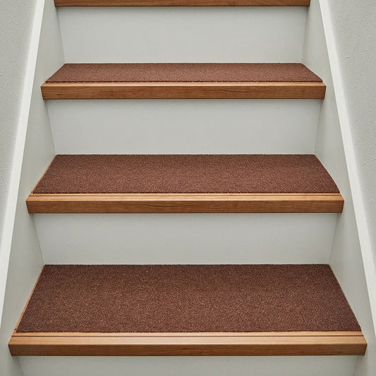Stair Mat 15 Pieces Pitaro Brown 90×21