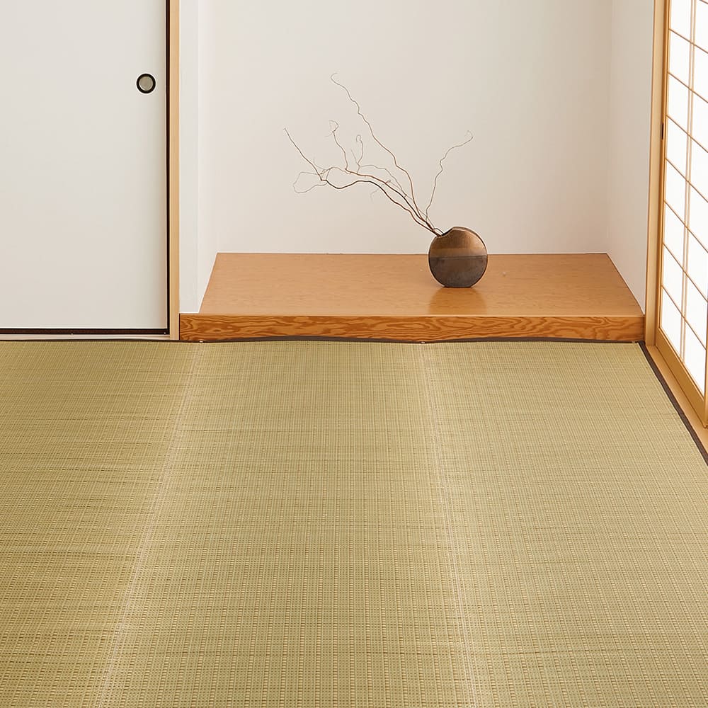 Domestic Igusa Carpet Cool, Edo 6-Tatami, Beige