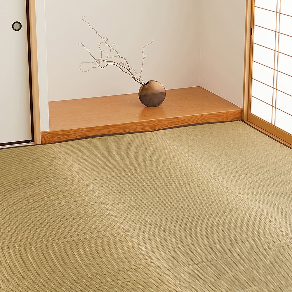 Domestic Igusa Carpet Seiryo Honma 8-tatami Beige