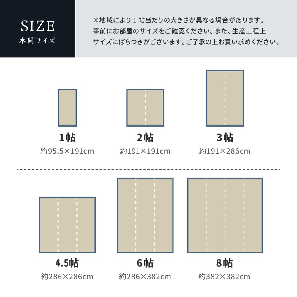Domestic Igusa Carpet Seiryo Honma 6-tatami Blue