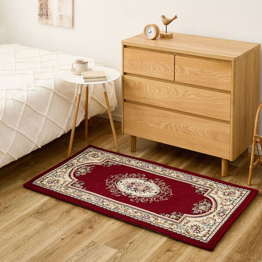 Damini RE 70X120 #22004_Thick Red