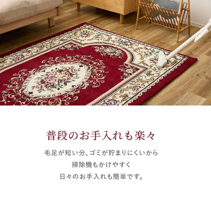 Damini RE 70X120 #22004_Thick Red