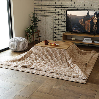 Cushion Sleeping Bag Kotatsu Cover Chocolat Camel Beige