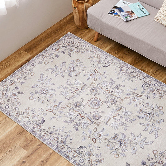 Soft Flannel Rug Reina 190×240cm Beige