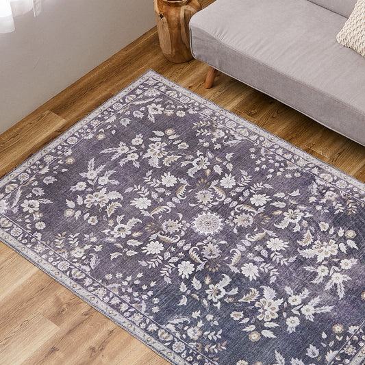 Soft Flannel Rug Reina 190×240cm Gray