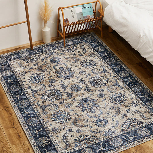 Soft Flannel Rug Harmal 190×240cm Navy