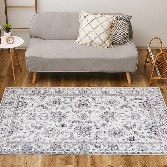 Soft Flannel Rug Harmal 190×190cm Gray