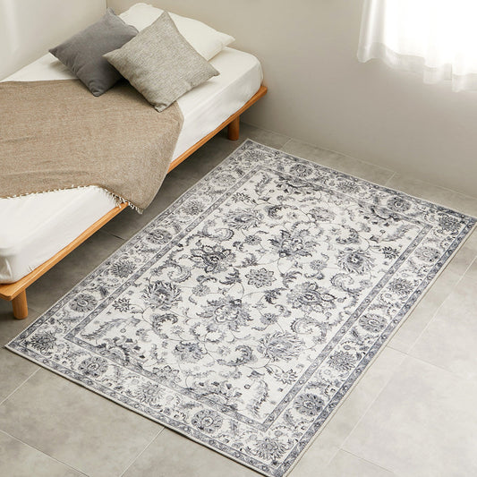 Soft Flannel Rug Harmal 190×240cm Gray