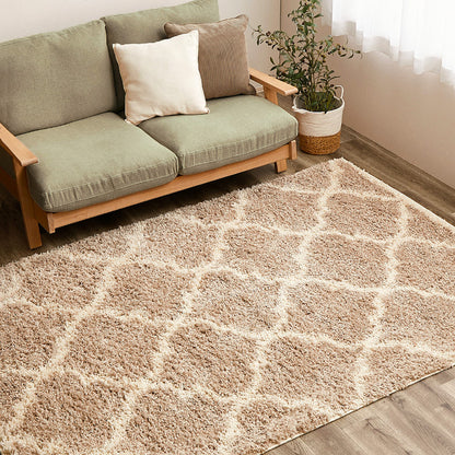 Beni Ourain Pattern Wilton Weave Shaggy Rug Laris BE 200×250