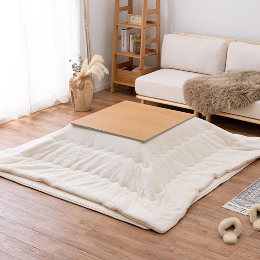 Meringue Touch Kotatsu Cover Ivory 170x170