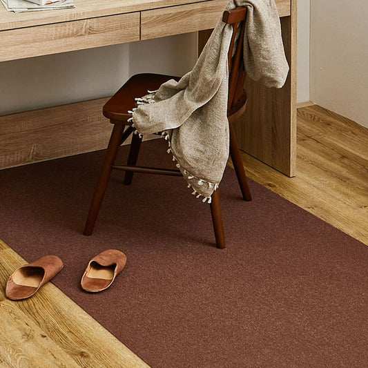 Non-Slip Adhesive Chair Mat Free Cut Brown 90×180