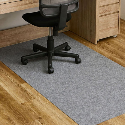 Non-Slip Adhesive Chair Mat Free Cut Gray 90×180