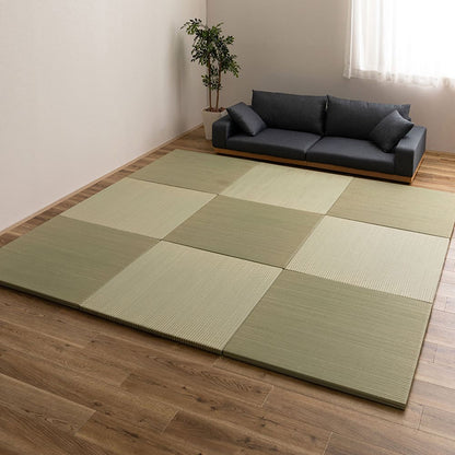 Durable Hybrid Tatami Mat (Ayase, Natural) 12 Pieces