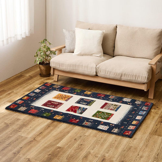 Gabbeh Rug Yuka (Yuuka) Approx. 90×150cm Mural