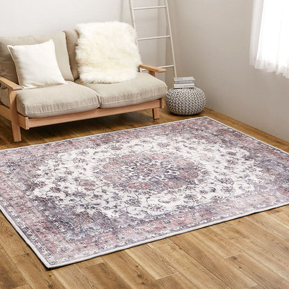 Antique Carpet Style Printed Rug Cameo Pink 230×330