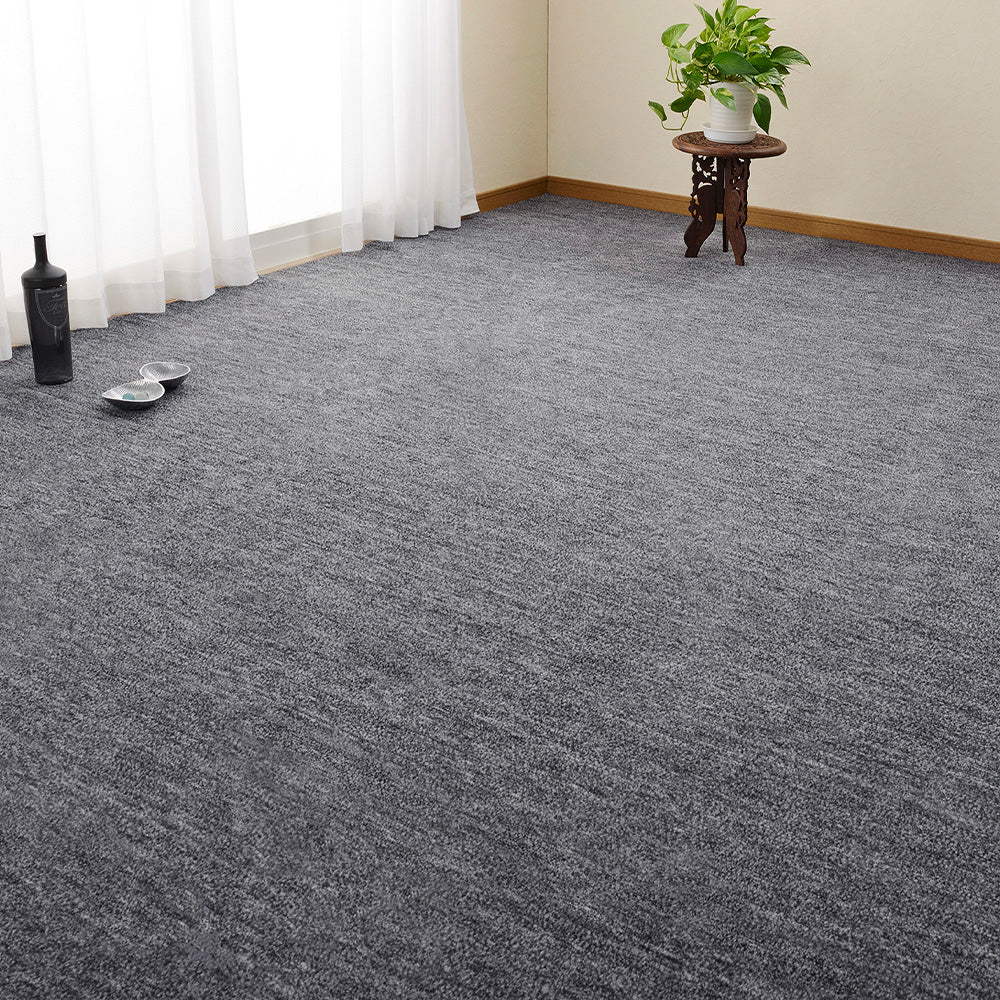 Pet-Friendly Woven Carpet Raum 255×340cm Black