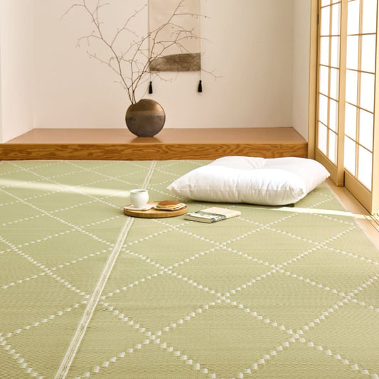 Washable Igusa-style Carpet Mond Edo Room 4.5 Tatami Green