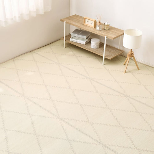 Washable Igusa-style Carpet Mond Edo Room 6 Tatami Ivory