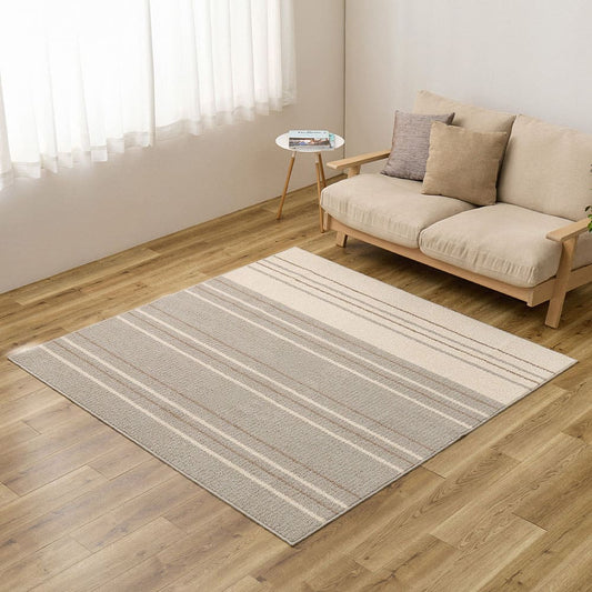 Cotton Blend Tufted Rug Morim Approx. 130×185cm Gray
