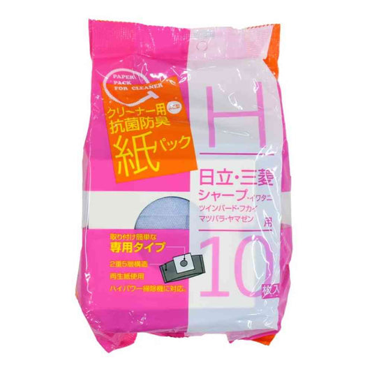 Suntech Opt Paper Bags for Hitachi, Mitsubishi, Sharp (10 pieces)
