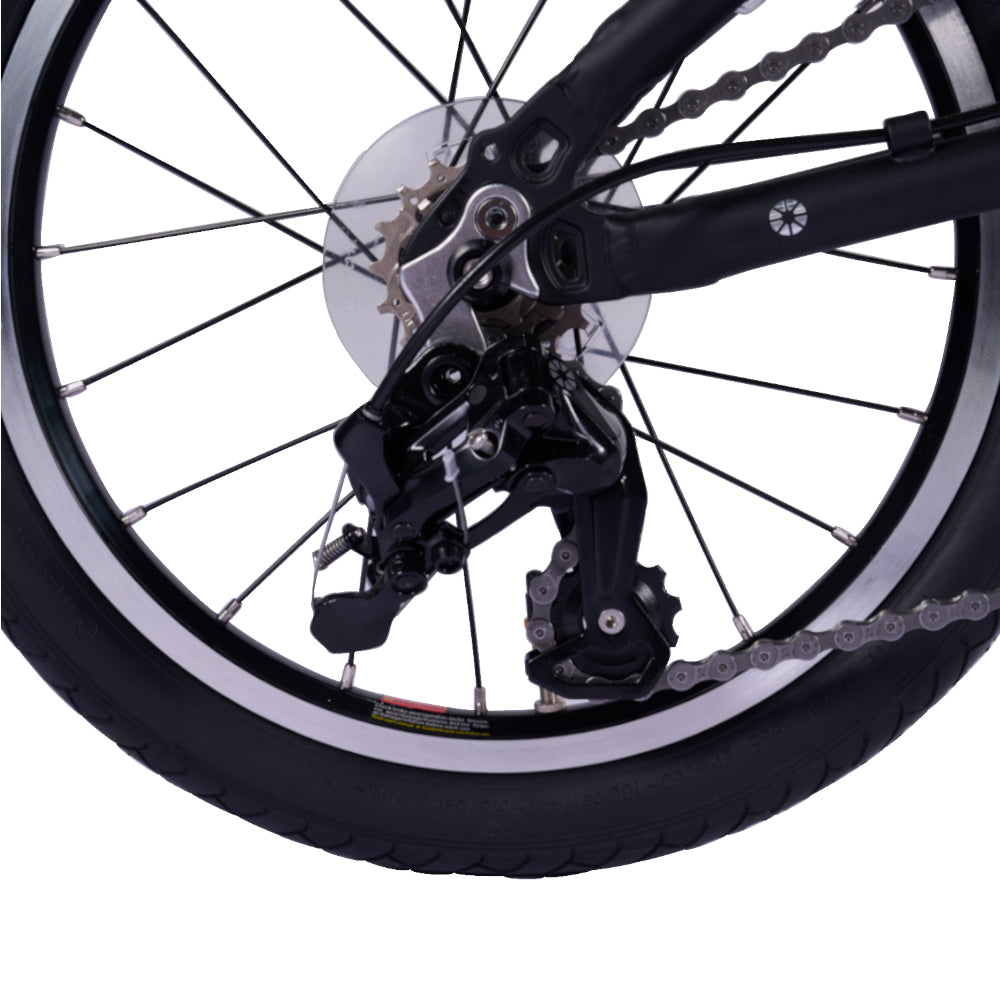 DAHON int. TBM Rugged 16-Inch Matte Black