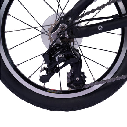 DAHON int. TBM Rugged 16-Inch Matte Black