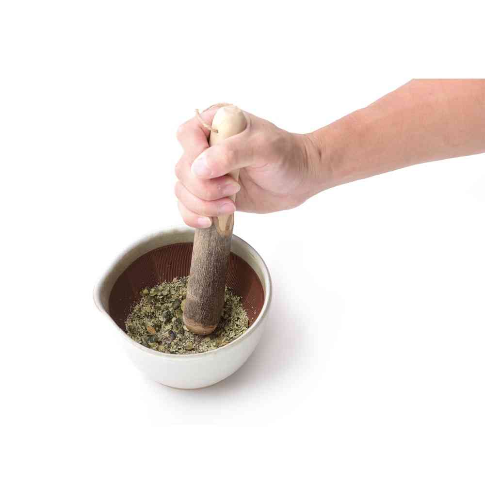 Motosei Ceramic Easy Mortar Small Black Matte 1 Piece