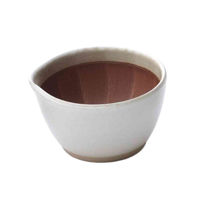 Motosei Ceramic Easy Mortar Medium White Matte 1 Piece