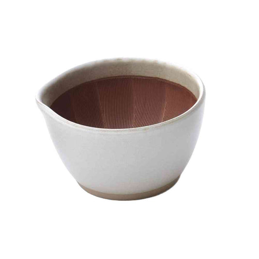 Motosei Ceramic Easy Mortar Medium White Matte 1 Piece
