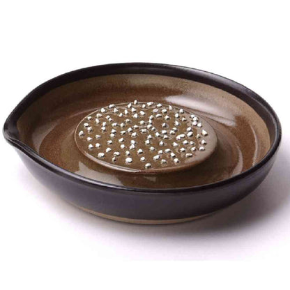 Motosei Ceramic Easy Grater Large Black Matte 1 Piece