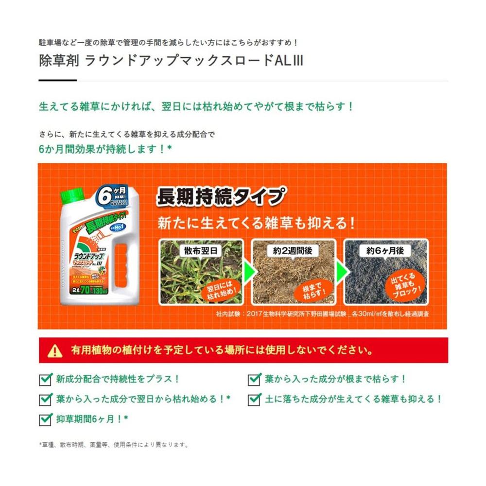 Nissan Chemical Roundup Max Load AL3 2L
