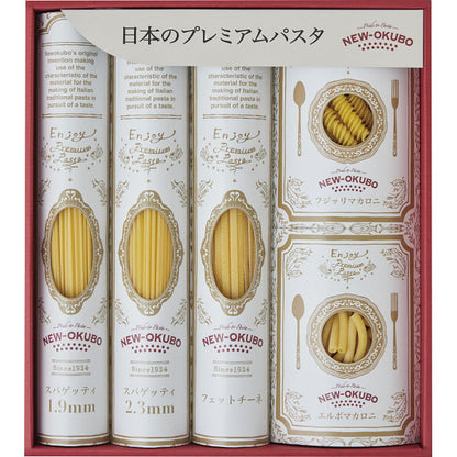 Premium Craft Pasta Set with 'Low Temperature Long Time Aging Drying'