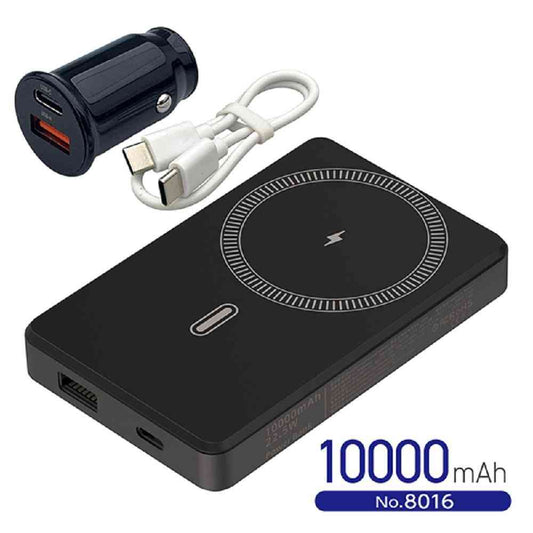 大橋産業 準固体 モバイルバッテリー 10000mAh MAG DC12V付 No.8016