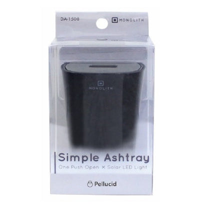 Perside Simple Solar Ashtray BK DA1508
