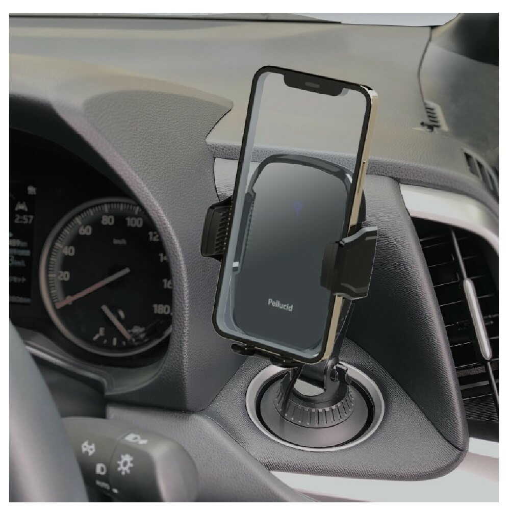 Perside Wireless Charging Automatic Opening and Closing Smartphone Holder Drink-In PPH2307
