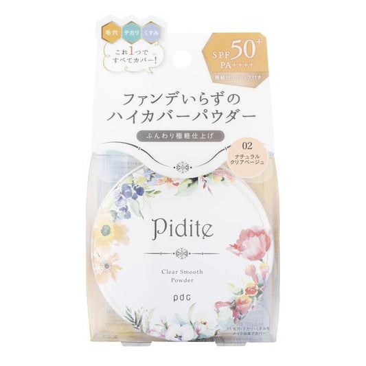 PDC Pidit Clear Smooth Powder 02 Natural Clear Beige 22g