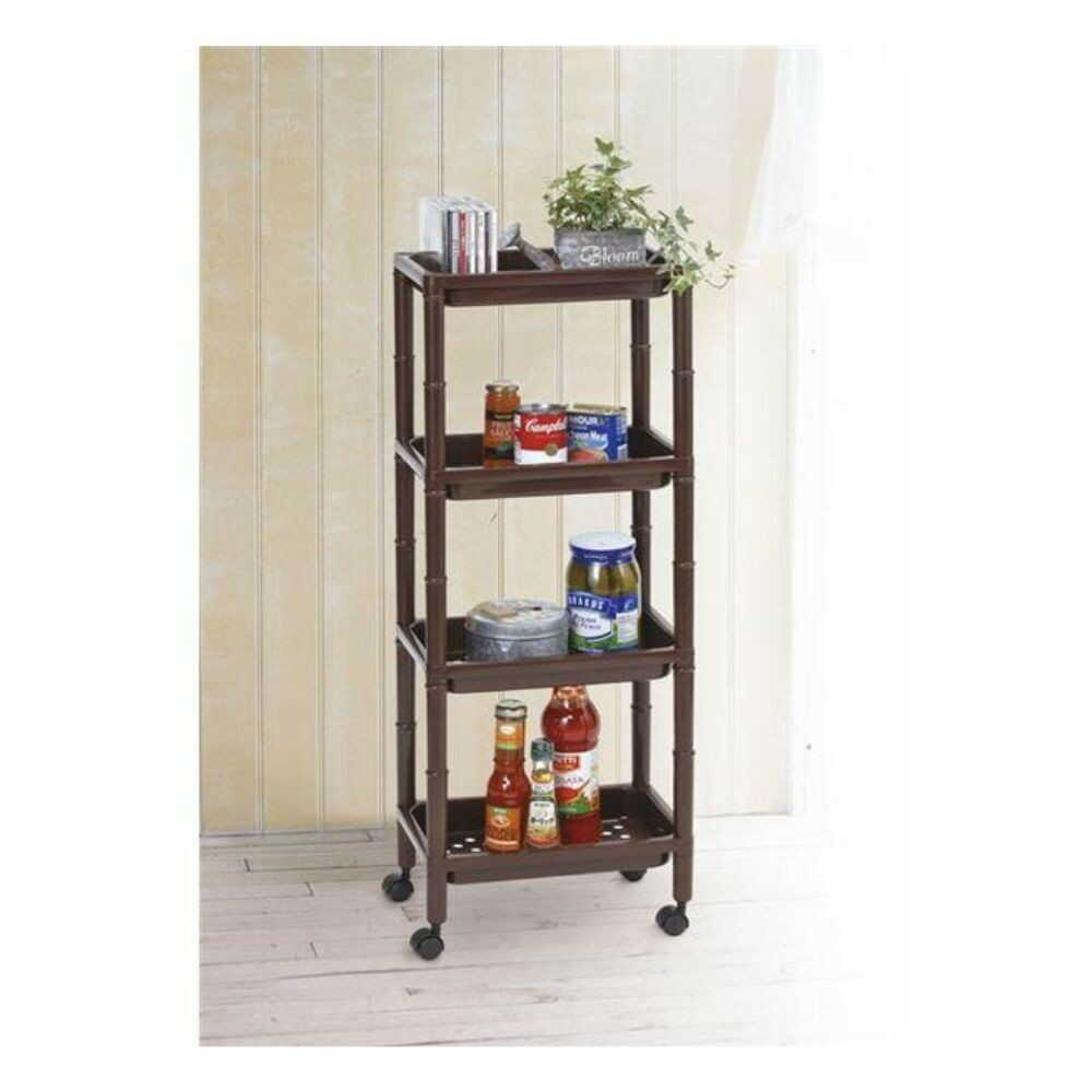 Fudou Giken 4-Tier Mini Rack Brown
