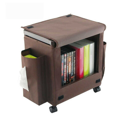 Fudou Giken Side Table Wagon Mini Rack Brown