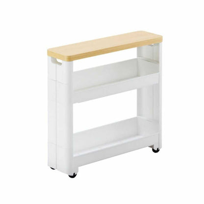 Fudou Giken Smart Wagon Sanitary 3-Tier White