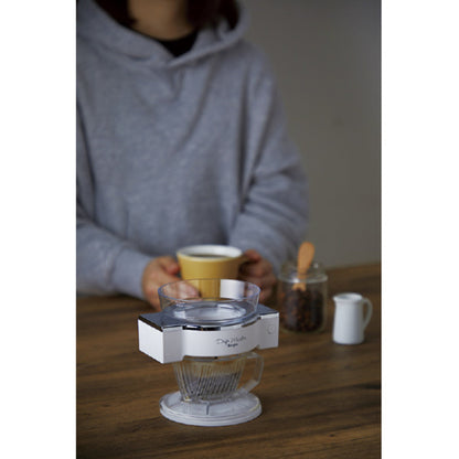 Apix Coffee Maker Drip Machine White FSKD-0119B WH
