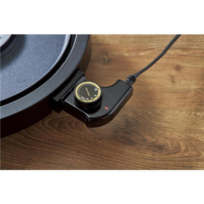 APIX Grill Meister Hot Plate Low Smoke Korean BBQ Black AGP-350