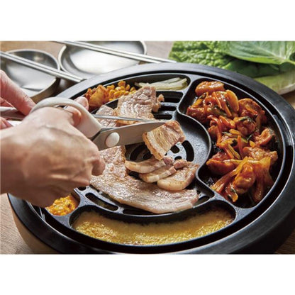 APIX Grill Meister Hot Plate Low Smoke Korean BBQ Black AGP-350