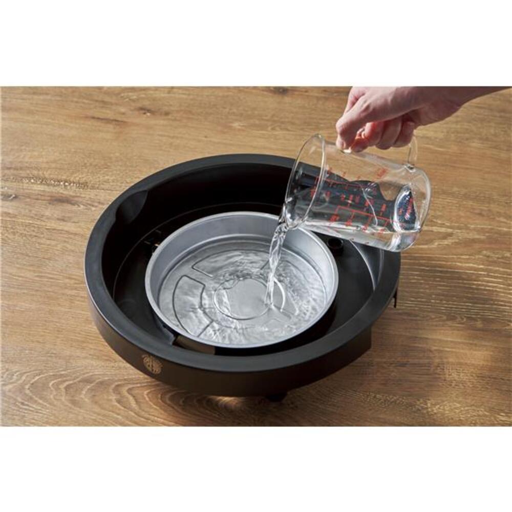 APIX Grill Meister Hot Plate Low Smoke Korean BBQ Black AGP-350