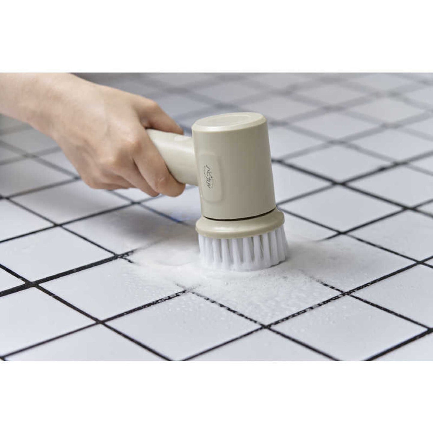 Apix HapiCal Multi Scrubber Rechargeable Cordless Waterproof IPX7 Lightweight Compact Ivory AHR-505 Approx. 270g