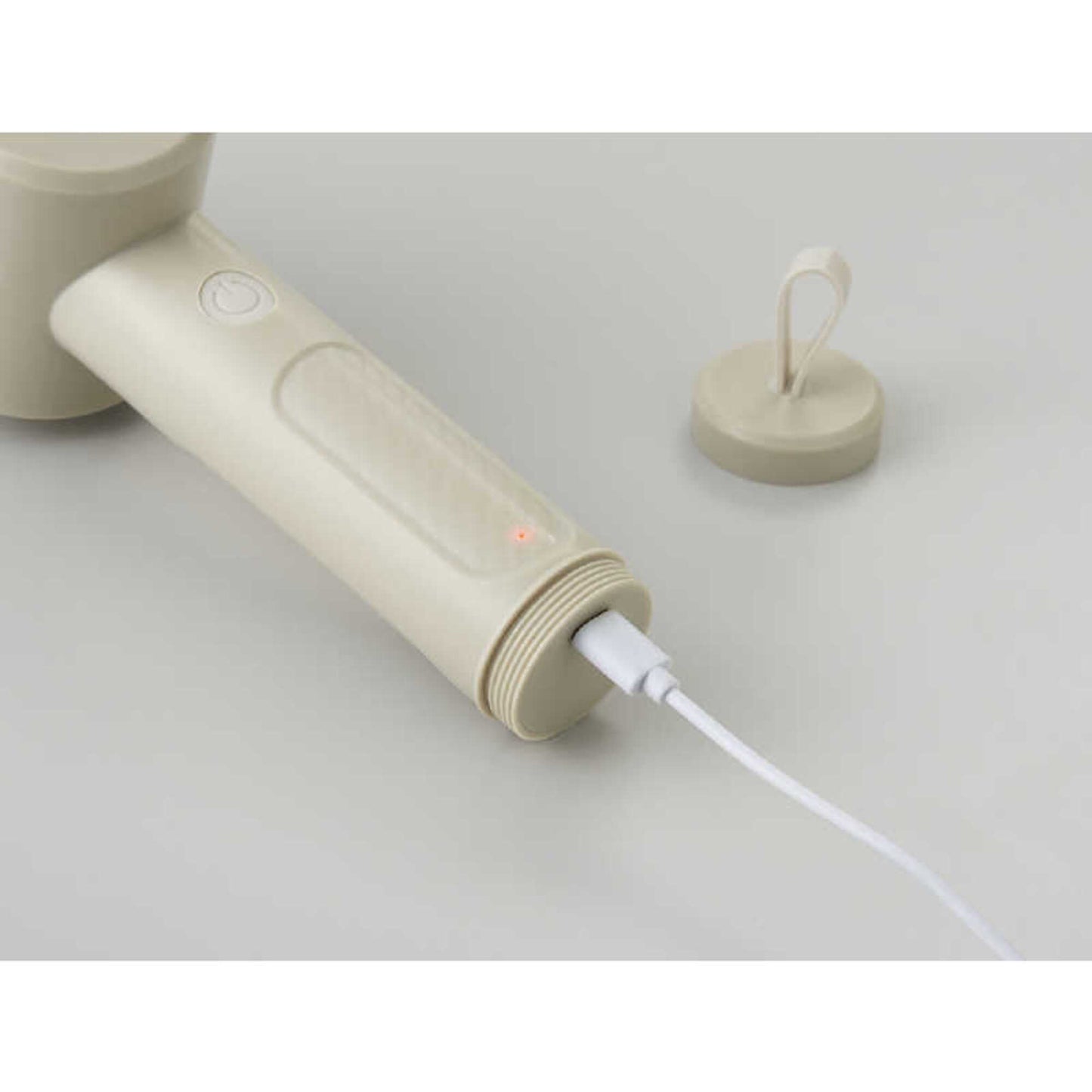 Apix HapiCal Multi Scrubber Rechargeable Cordless Waterproof IPX7 Lightweight Compact Ivory AHR-505 Approx. 270g