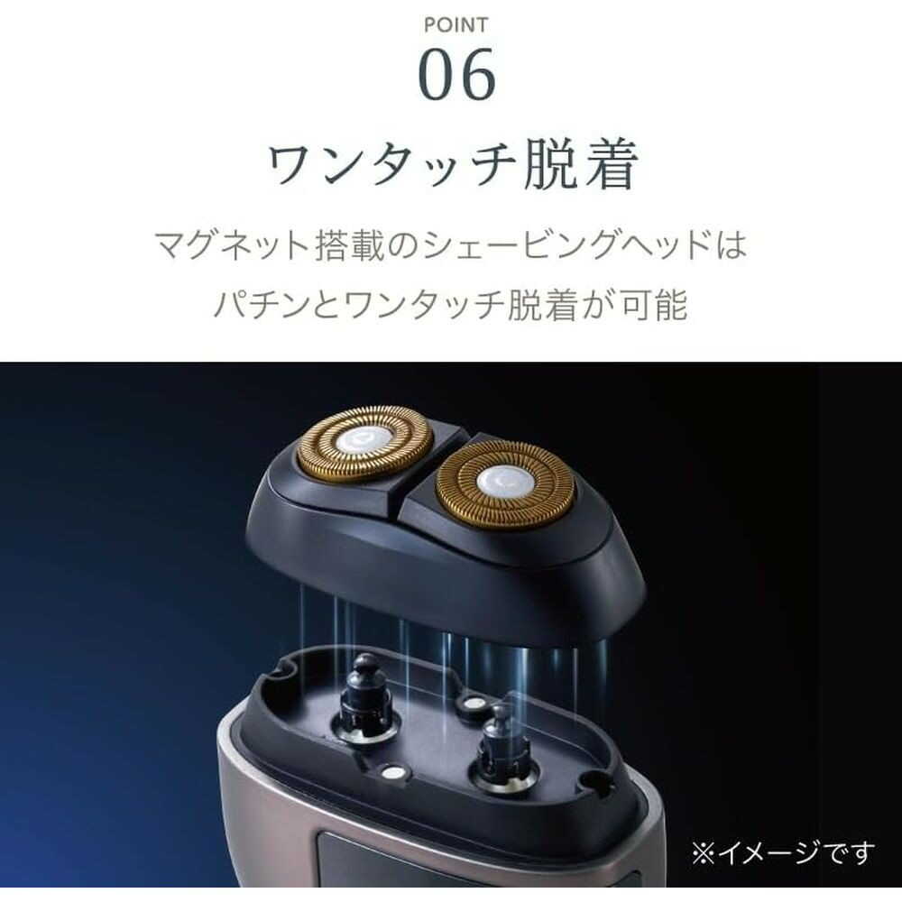 Apix 2-Head Shaver ASV-B02-GY