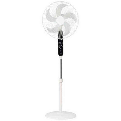 Apix International AC Floor Fan 5 Blades White AFL-256R(WH)