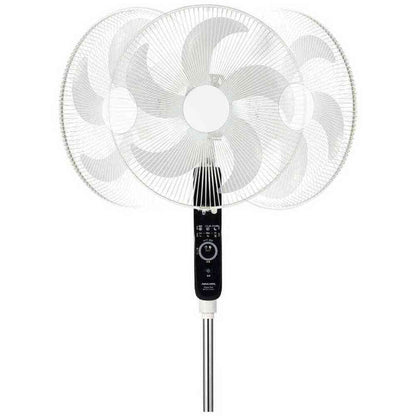 Apix International AC Floor Fan 5 Blades White AFL-256R(WH)