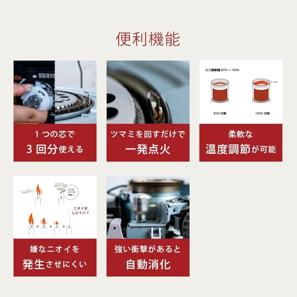 Toyotomi Reflective Oil Stove RS-W3024B Wide Type