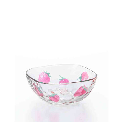 Adelia Fruit Drop Square Bowl Strawberry 1 Piece